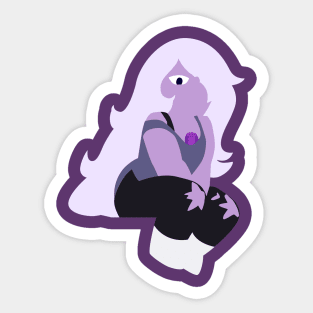 Amethyst Sitting Sticker